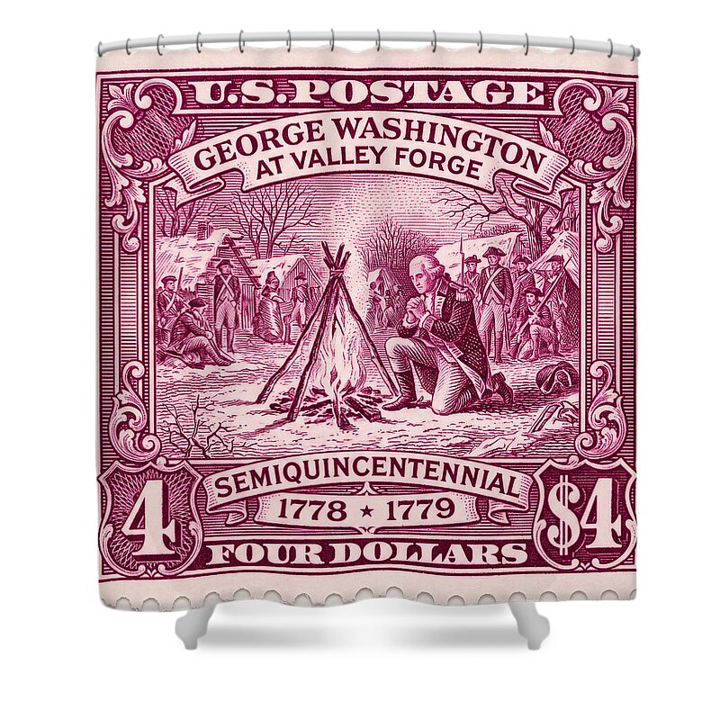 Valley Forge $4 3 - Shower Curtain