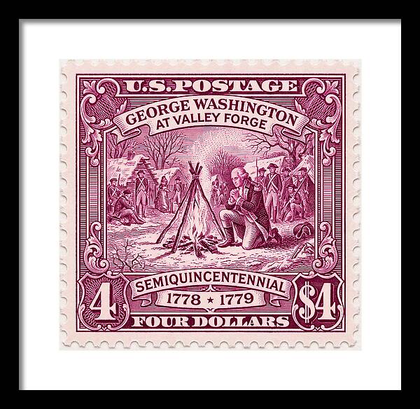 Valley Forge $4 3 - Framed Print