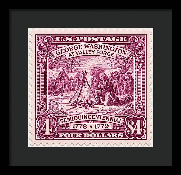 Valley Forge $4 3 - Framed Print