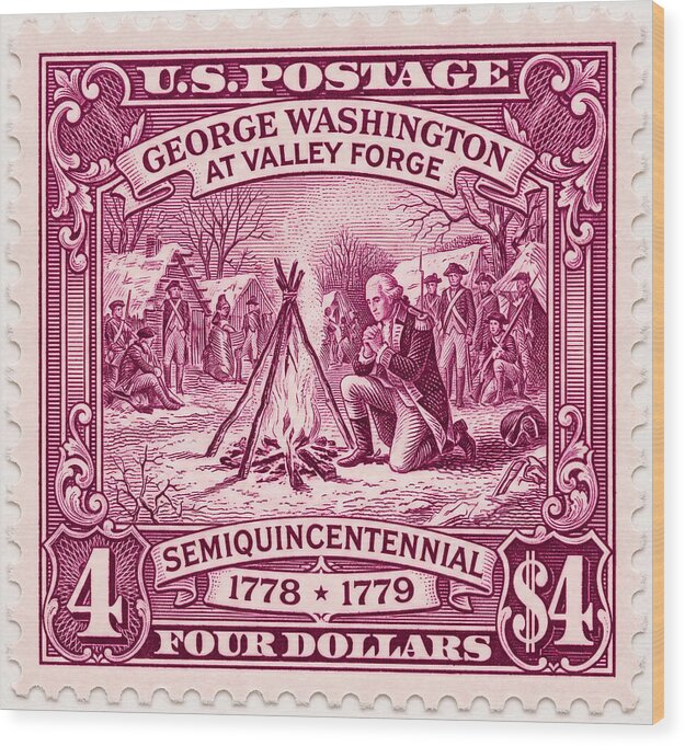 Valley Forge $4 3 - Wood Print