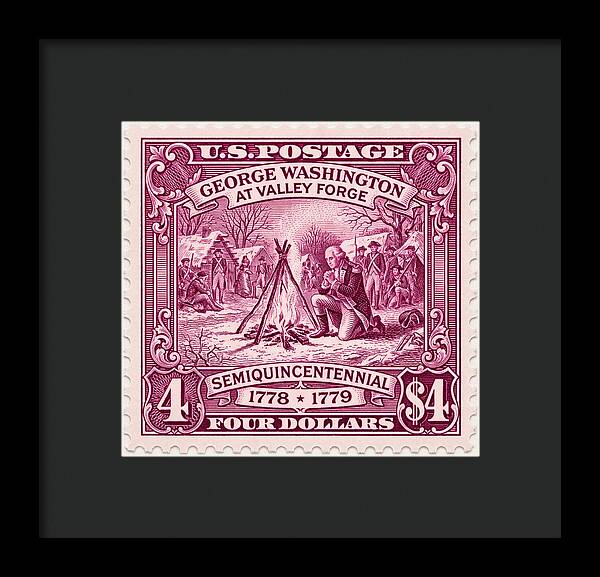 Valley Forge $4 3 - Framed Print