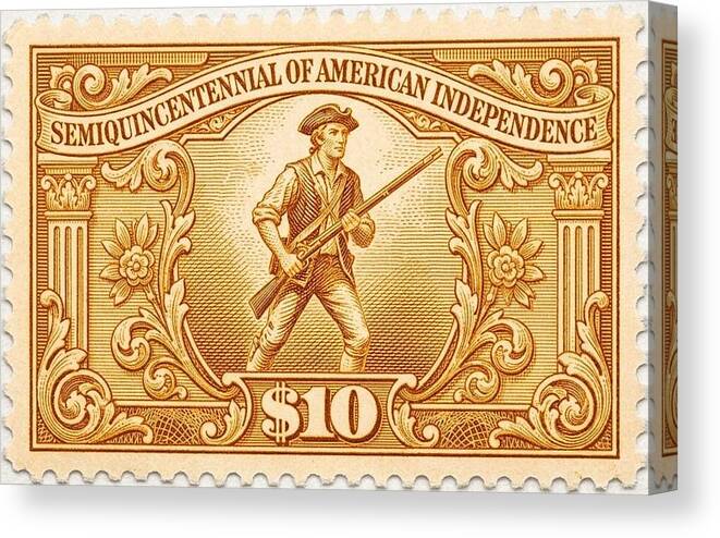 American Independence $100,000 3 - Canvas Print