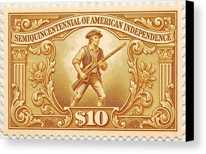 American Independence $100,000 3 - Canvas Print