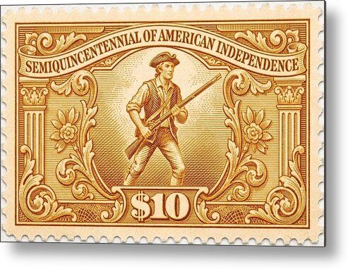 American Independence $100,000 3 - Metal Print