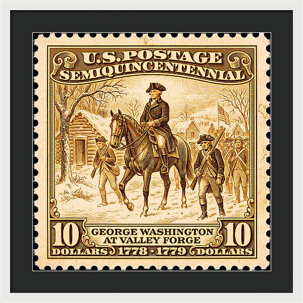 Valley Forge $10 4 - Framed Print