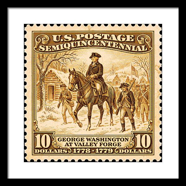 Valley Forge $10 4 - Framed Print