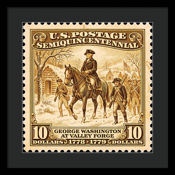 Valley Forge $10 4 - Framed Print