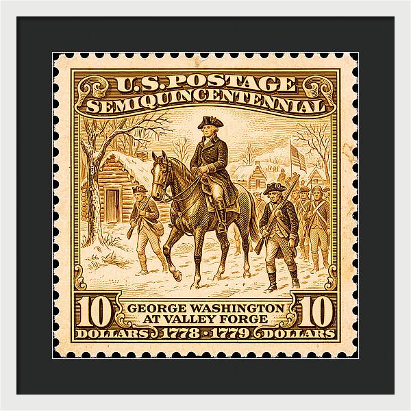 Valley Forge $10 4 - Framed Print