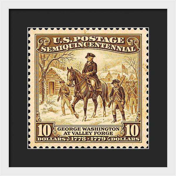 Valley Forge $10 4 - Framed Print