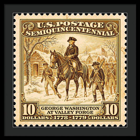 Valley Forge $10 4 - Framed Print