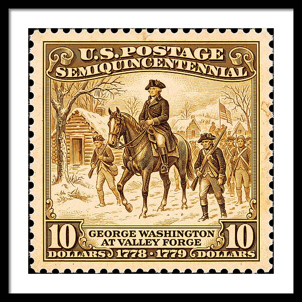 Valley Forge $10 4 - Framed Print