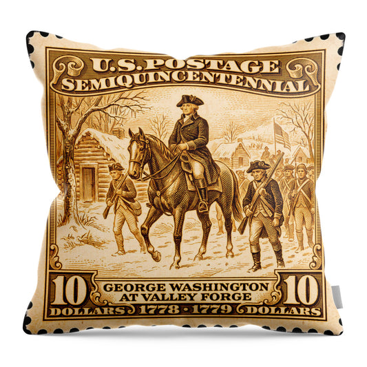 Valley Forge $10 4 - Throw Pillow