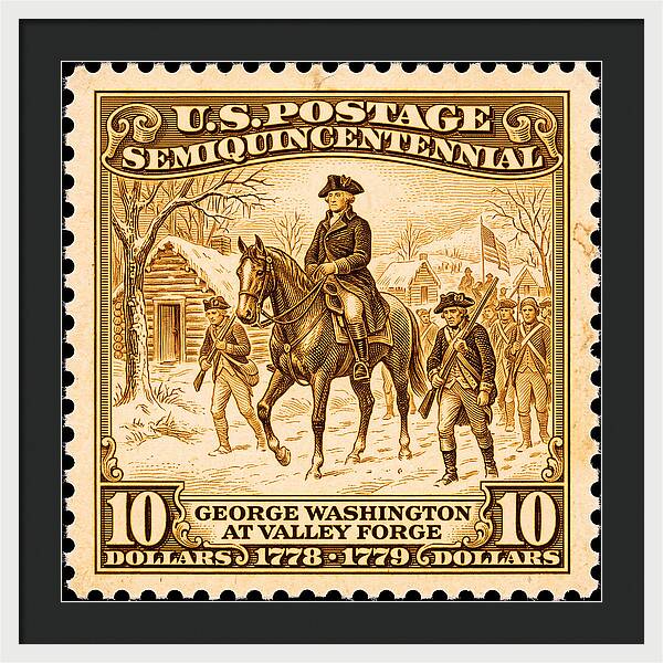 Valley Forge $10 4 - Framed Print