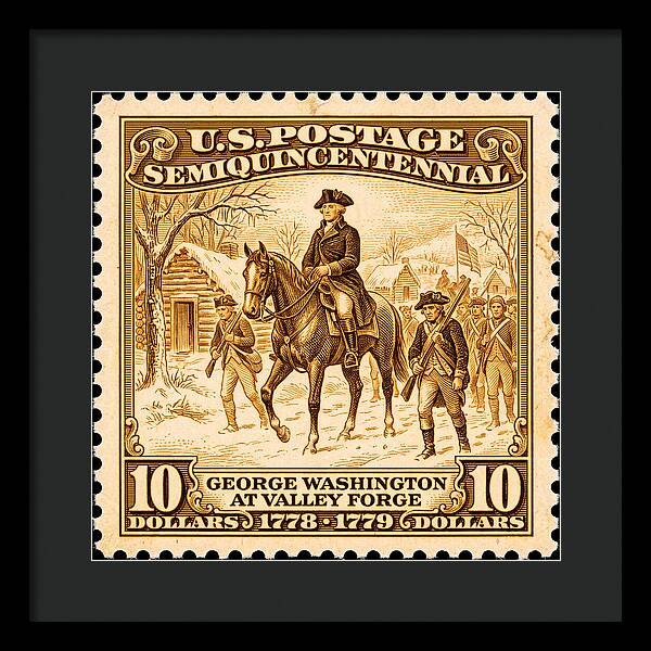 Valley Forge $10 4 - Framed Print