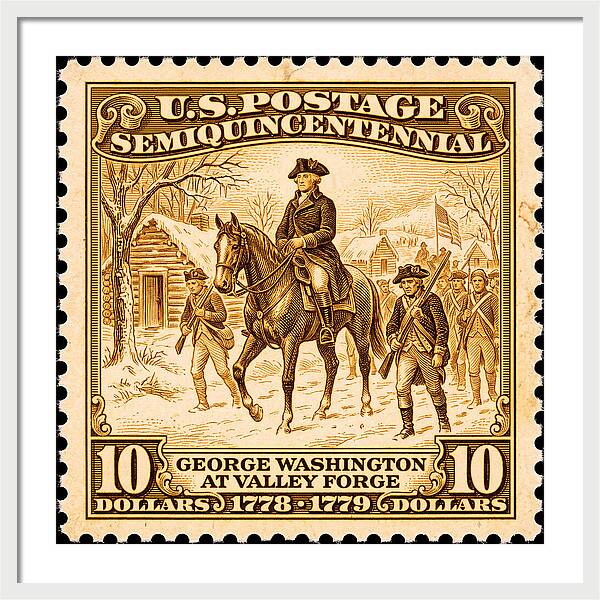 Valley Forge $10 4 - Framed Print