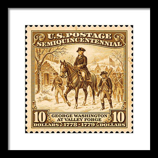 Valley Forge $10 4 - Framed Print