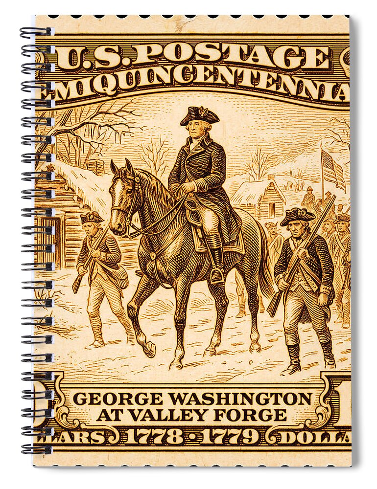 Valley Forge $10 4 - Spiral Notebook