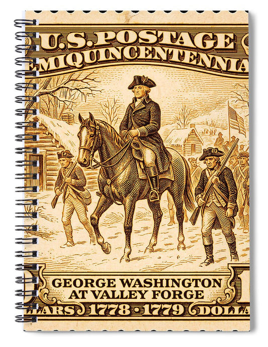 Valley Forge $10 4 - Spiral Notebook