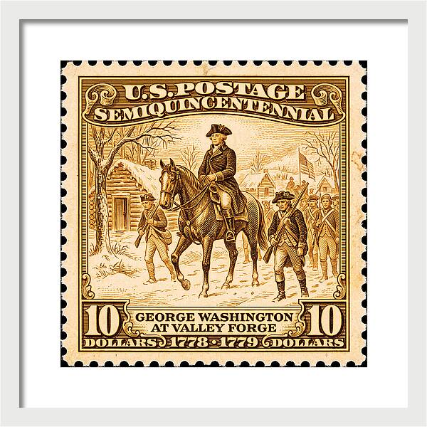 Valley Forge $10 4 - Framed Print