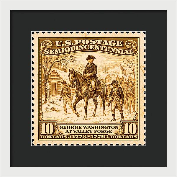 Valley Forge $10 4 - Framed Print