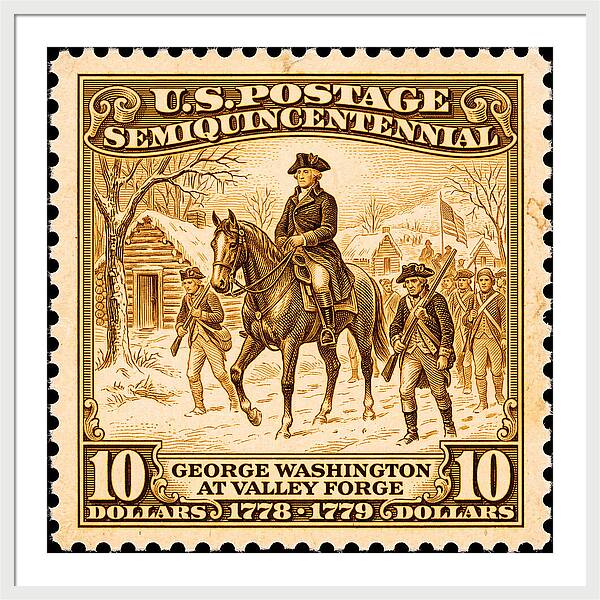 Valley Forge $10 4 - Framed Print