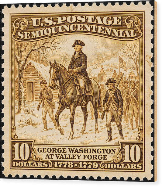 Valley Forge $10 4 - Wood Print