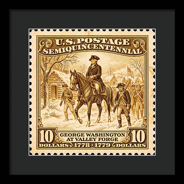 Valley Forge $10 4 - Framed Print