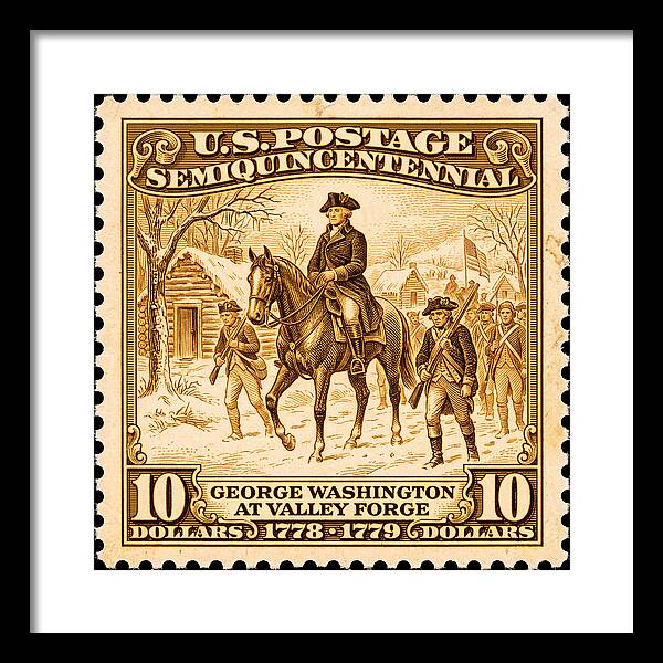 Valley Forge $10 4 - Framed Print