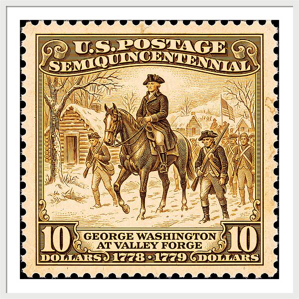 Valley Forge $10 4 - Framed Print