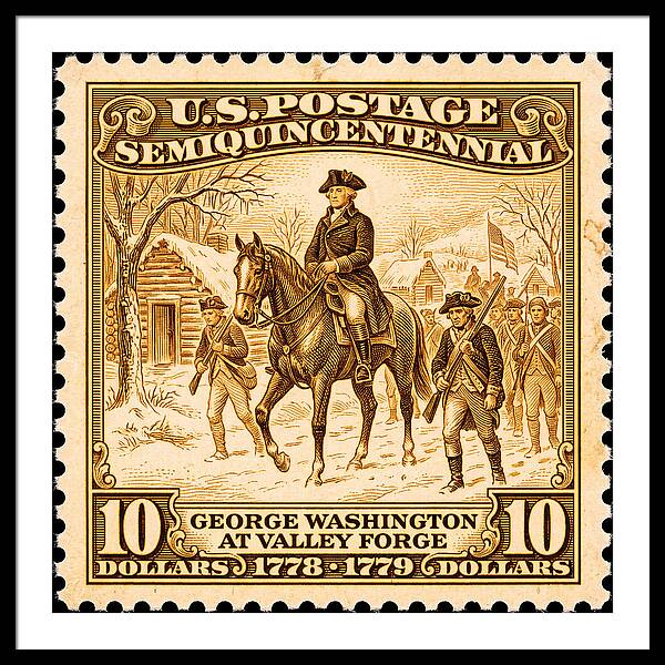 Valley Forge $10 4 - Framed Print