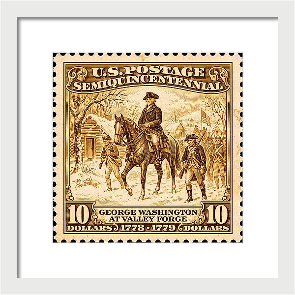 Valley Forge $10 4 - Framed Print
