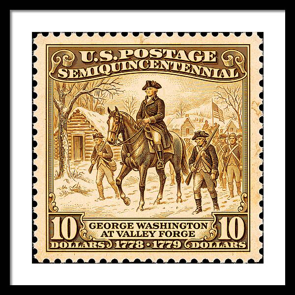 Valley Forge $10 4 - Framed Print
