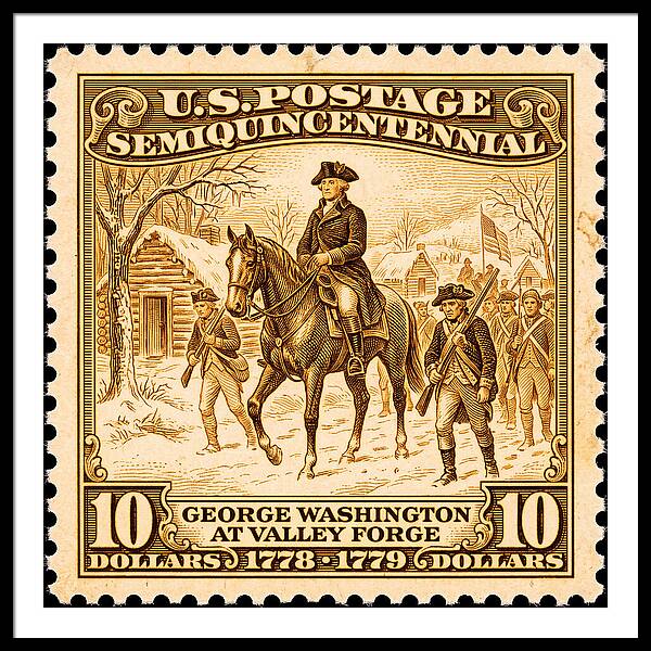 Valley Forge $10 4 - Framed Print