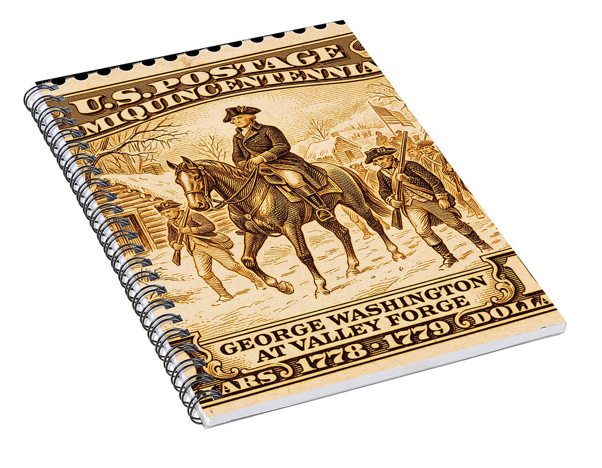 Valley Forge $10 4 - Spiral Notebook