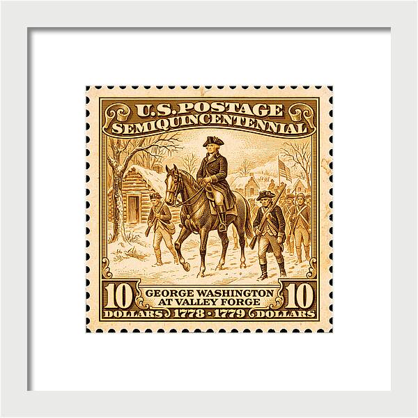 Valley Forge $10 4 - Framed Print