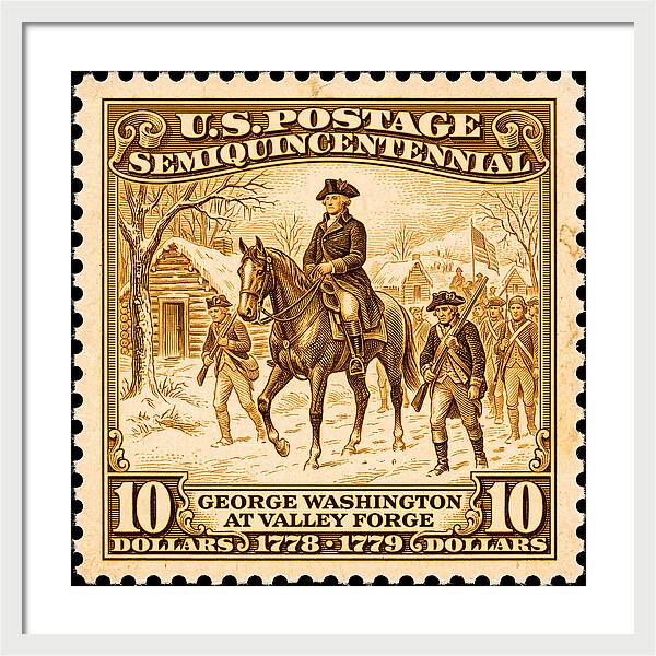 Valley Forge $10 4 - Framed Print