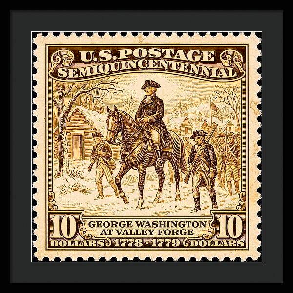 Valley Forge $10 4 - Framed Print