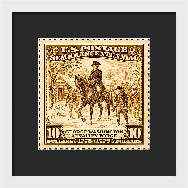 Valley Forge $10 4 - Framed Print