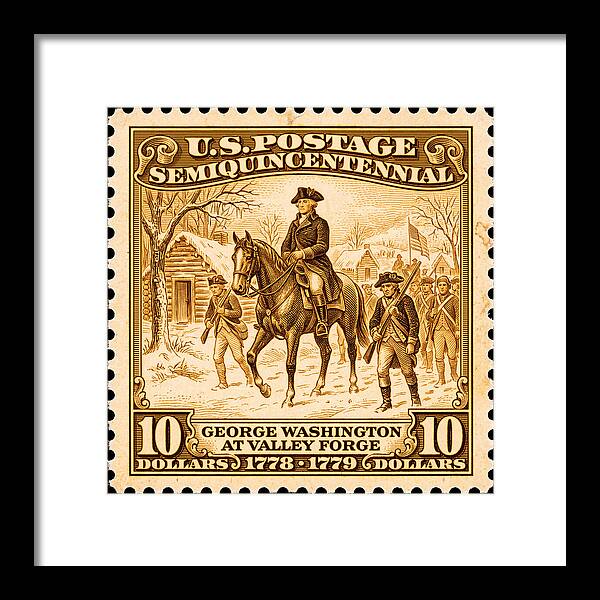 Valley Forge $10 4 - Framed Print