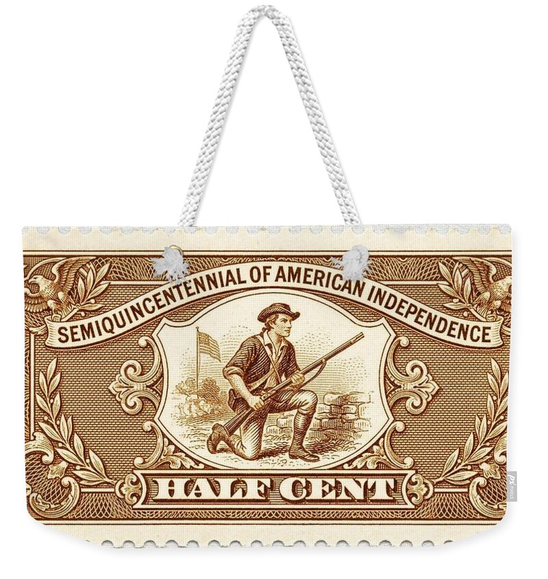 American Independence 1/2c - Weekender Tote Bag