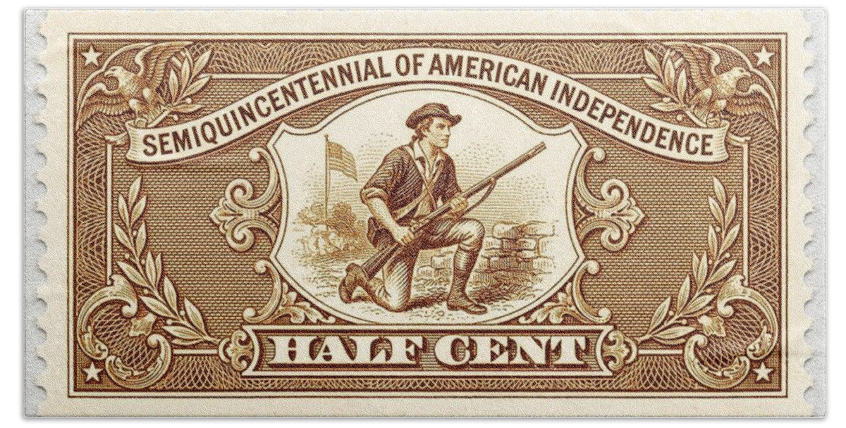 American Independence 1/2c - Bath Towel
