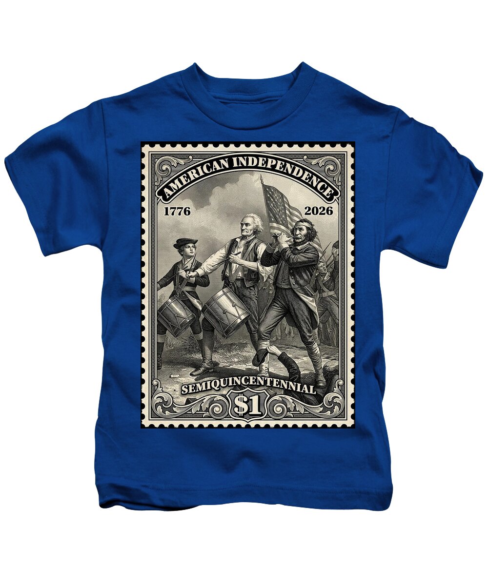 American Independence $1 - Kids T-Shirt