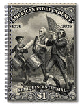 American Independence $1 - Spiral Notebook