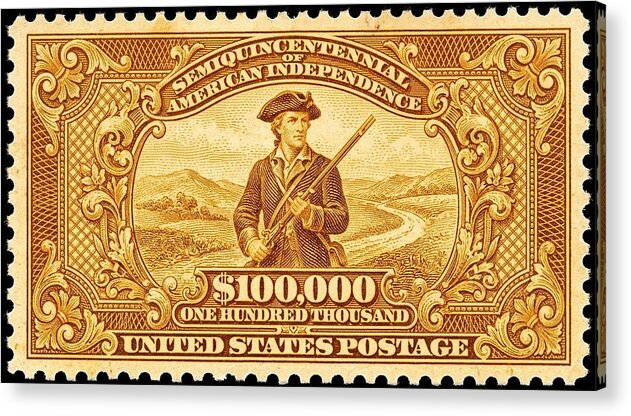 American Independence $100,000 - Acrylic Print
