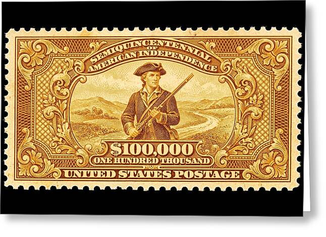 American Independence $100,000 - Greeting Card