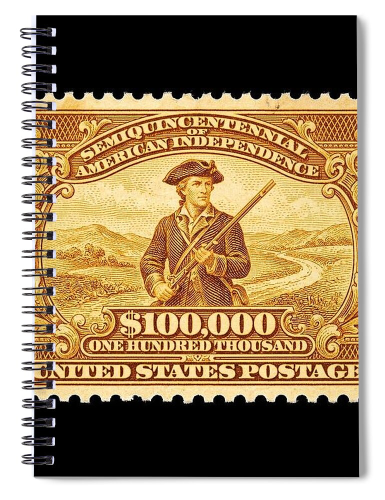 American Independence $100,000 - Spiral Notebook