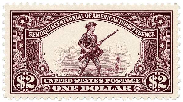 American Independence $2 - Art Print