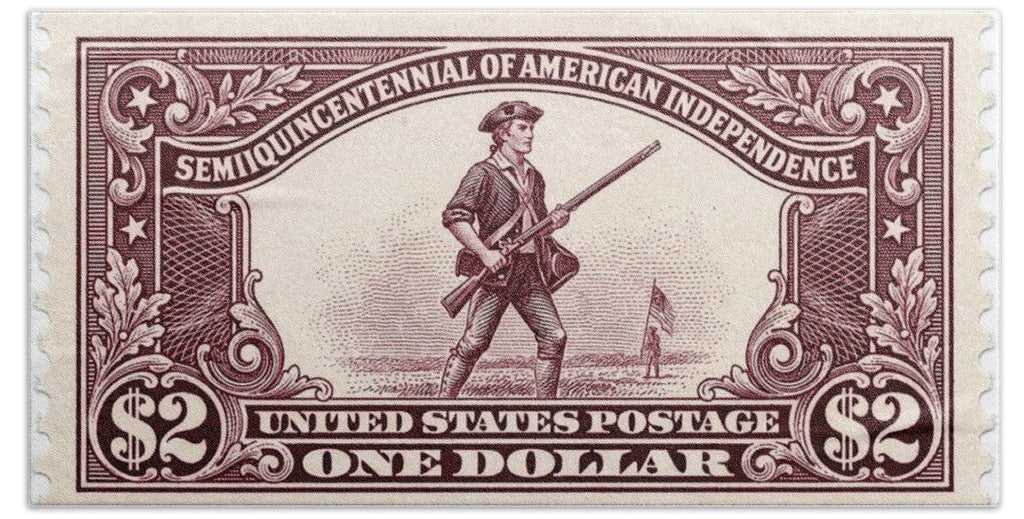 American Independence $2 - Bath Towel