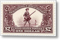 American Independence $2 - Metal Print