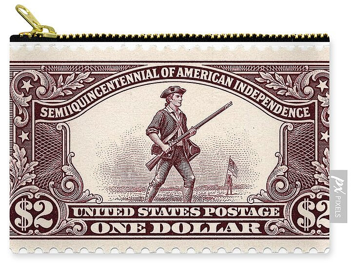 American Independence $2 - Zip Pouch
